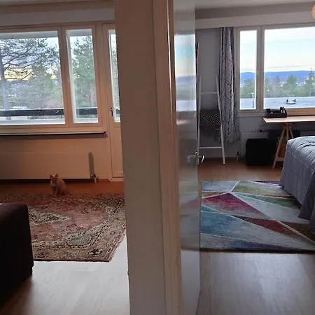 Huoneisto Spacious Penthouse With A View & Character