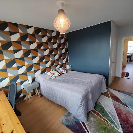 شقة Spacious Penthouse With A View & Character روفانييمي