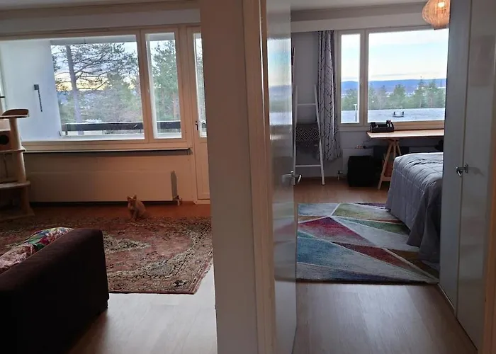 아파트 Spacious Penthouse With A View & Character